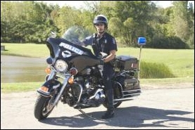 Motorcycle Police Officer