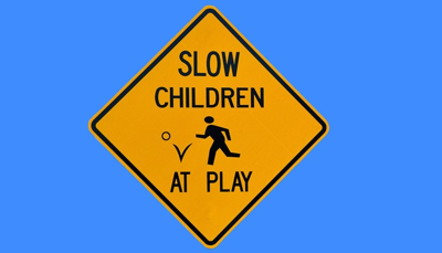 Won't a "Children at Play" Sign Help Protect Our Kids?