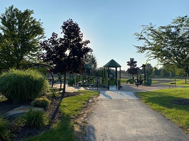 Pathway to playground