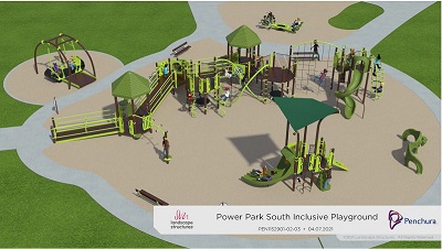 Artist Rendition of Park Playground