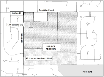 RECEIVE COMMENTS AND CONSIDER APPROVAL OF PROPOSED MAP AND TEXT AMENDMENTS TO THE CITY OF NOVI MASTER PLAN FOR LAND USE