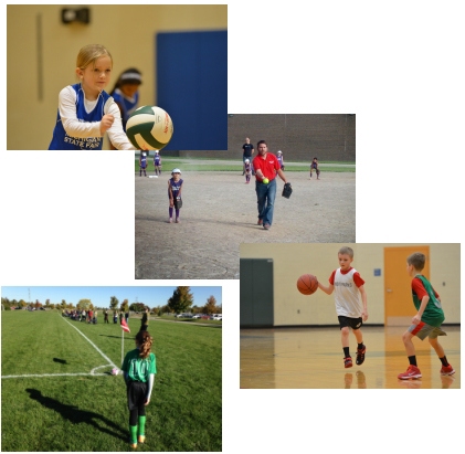 Youth Sports Collage