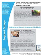 Support Groups Flyer