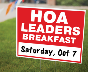 HOA Leaders: Attend the City's HOA Breakfast