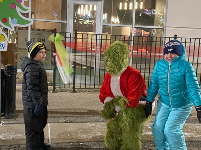 Kids with the Grinch