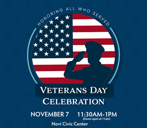 Veterans Day Celebration Logo